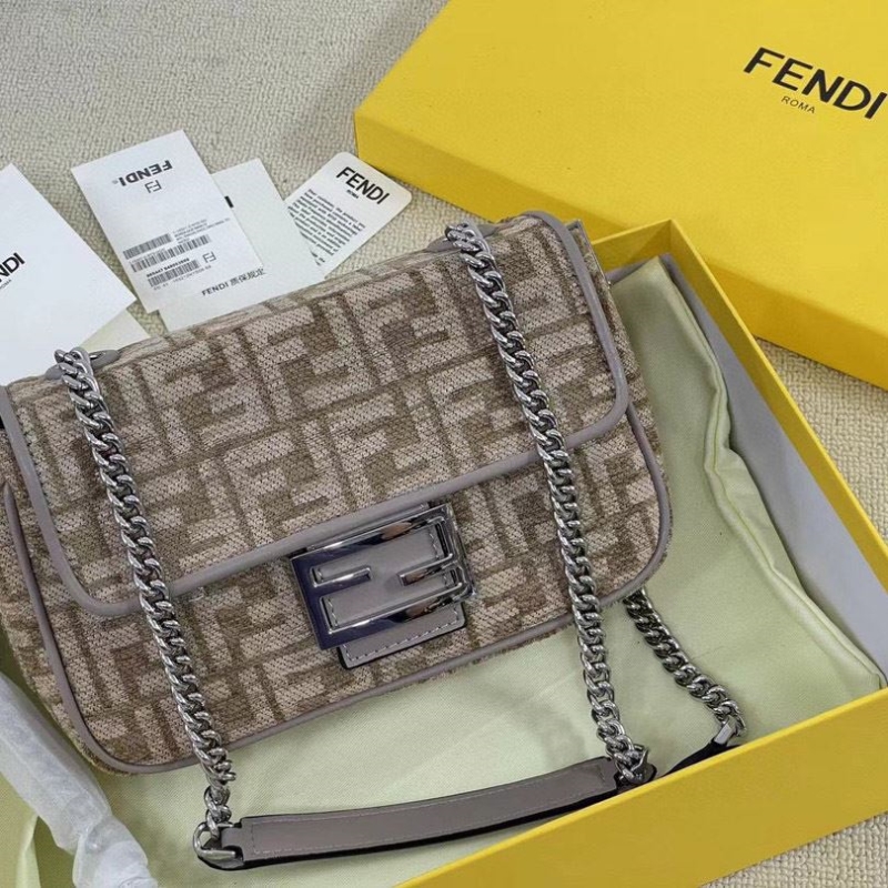 F**di top handle bags